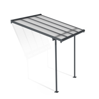 Terrassetak i kun 2,3m dybde. Perfekt til smale verandaer eller balkong.