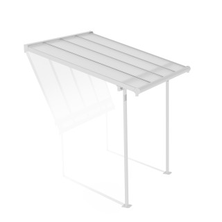 Terrassetak for balkonger og smale verandaer. Klassisk hvit farge i elegant design.