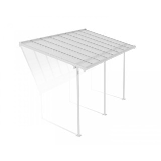 Terrassetak i kun 2,3m dybde. Perfekt til smale verandaer eller balkong.